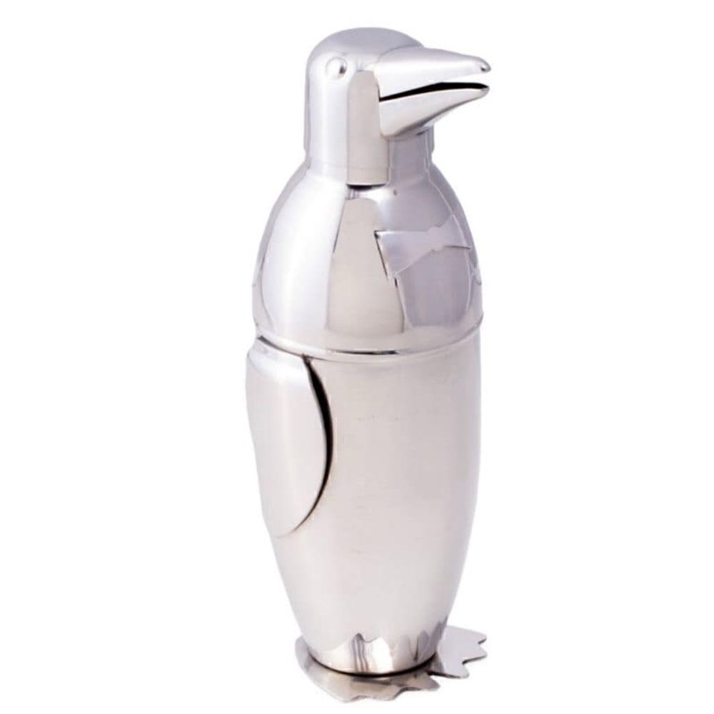 BEY-BERK
Penguin Stainless Steel Shaker with Strainer Top /New